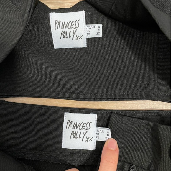 Princess Polly Huxley Set in Black - Picture 4 of 5